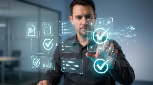 Digital business workflow management for quality control compliance and document approval.