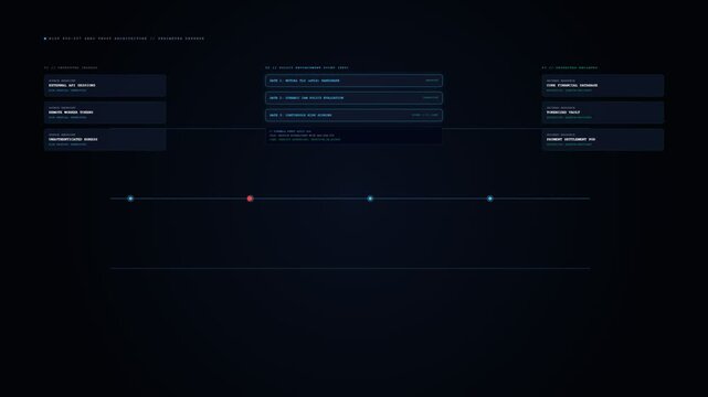 Zero Trust Cybersecurity Network Defense and Microsegmentation 4K Loop