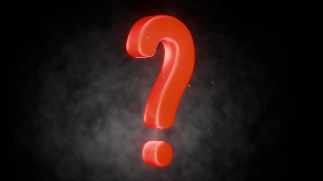 Searching for answers. Question mark. Answers to questions. FAQ. Red question mark.