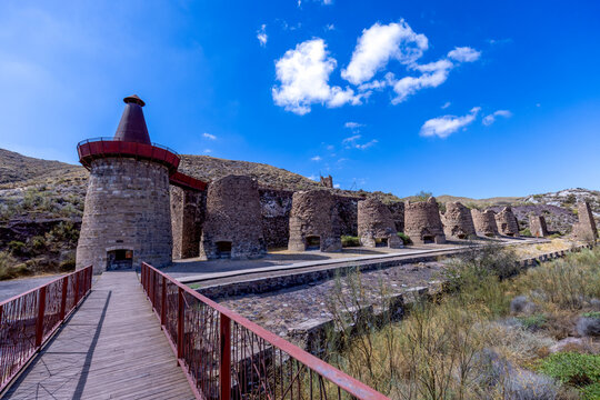 Calcination kilns in Lucainena de las Torres, Almer&iacute;a, Andalusia, Spain