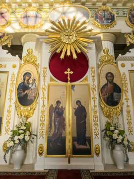 The Memorial Church to the Soldiers Fallen During the Capture of Kazan in 1552 (Church-Monument in Honor of the Image of the Savior Not Made by Hands) is an Orthodox memorial church in Kazan.
