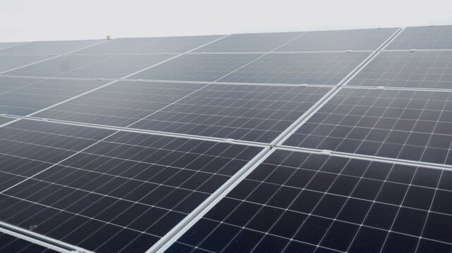 Rooftop solar modules symbolize the shift toward sustainable energy and modern green solutions.