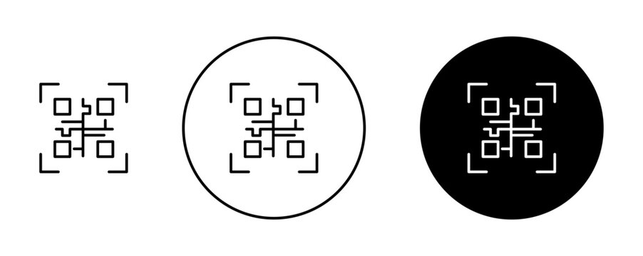 Qrcode vector illustration collection