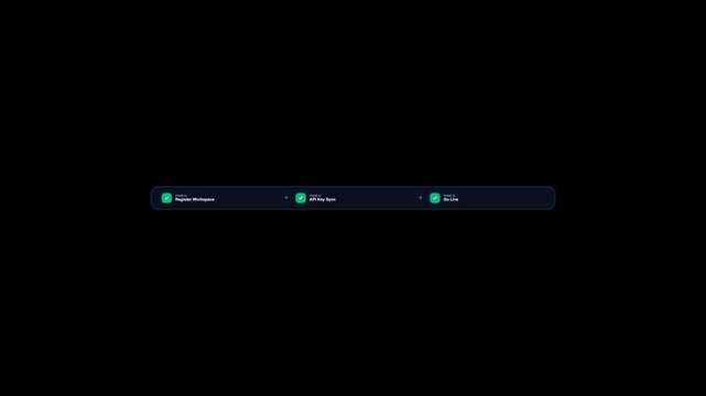 Minimal Progress Stepper Bar Multi Phase Indicator Animation