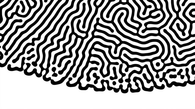 Reaction diffusion organic pattern. Cell division.