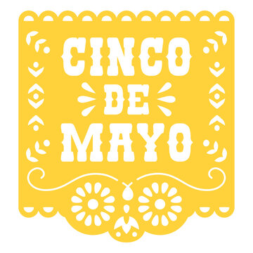 May 5 papel picado