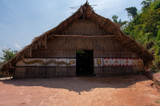 Maloca ind&iacute;gena, Tukuka - Rio Negro - Manaus - Amazonas