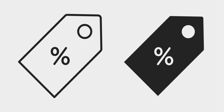 E-commerce Pricing Decision Icon represents intelligent pricing choices, market analysis, product valuation, and data-driven retail strategy in stroke and filled styles.
