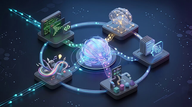 Multi-factor AI model routing engine comparing capability, cost and latency signals to select the optimal model for each enterprise inference request