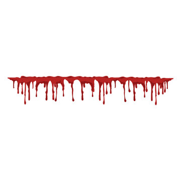 Realistic blood dripping