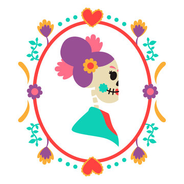 Otomi Mexican Woman Skeleton Profile