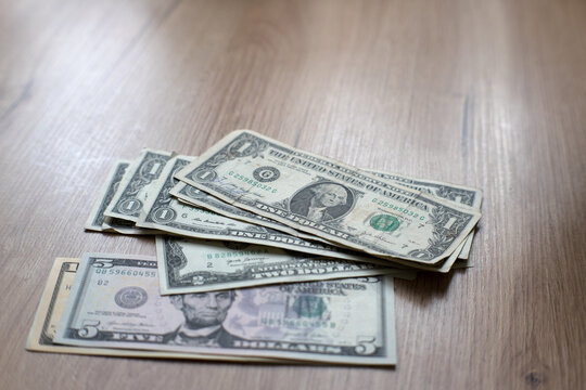 Dollars on the table at home, savings.
