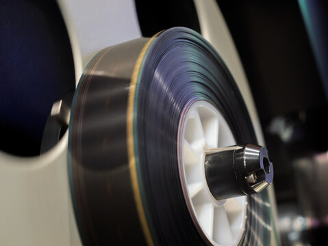 35mm Film Reel Highlights the Vintage Cinematic Experience