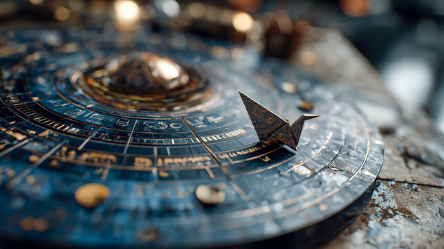 Ancient Script, Modern Machine: Crane on Celestial Control