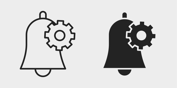 Automation Notification Center Icon represents centralized alerts, automated updates, workflow notifications, and activity monitoring.