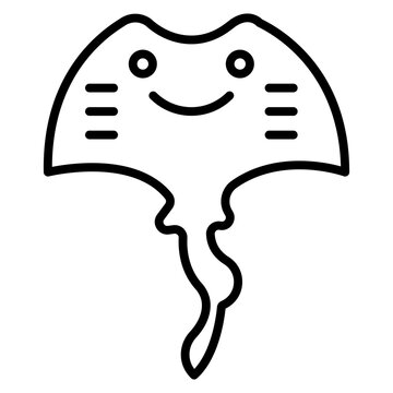 Manta Ray Icon