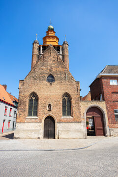 Jeruzalemkerk church in the city of Bruges, Belgium.