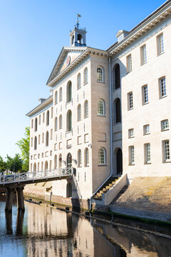 National Maritime Museum building in Amsterdam, Netherlands
