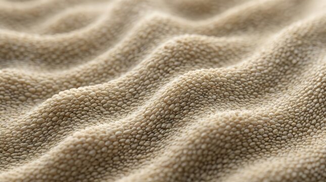 Intricate wavy pattern of shark skin denticles in a light natural tone.