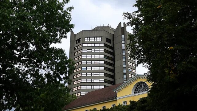 the new town hall of goettingen germany 4k video