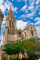 Fototapeta premium The Collegiale Saint-Martin de Brive-la-Gaillarde church