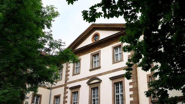 the historic center of goettingen germany 4k video