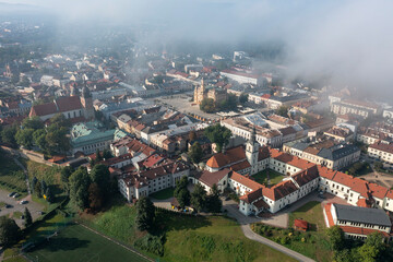 Nowy Sącz widok z lotu ptaka, wrzesień 2026 © Maciej G. Szling