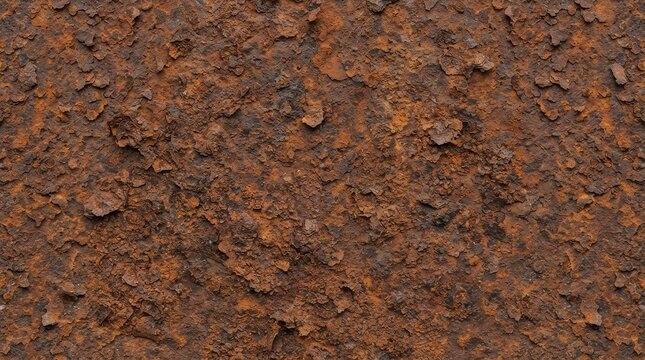 Aged rusty metal surface with detailed texture
