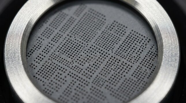 Precision Microfabricated Wafer Surface with Dense Array of Microscopic Holes