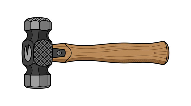 Heavy Duty Sledgehammer Tool Isolated
