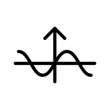 Trigonometry Icon Vector Symbol Design Illustration