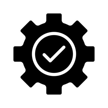 Settings Icon Vector Symbol Design Illustration