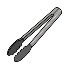 Fototapeta premium Kitchen Serving Tongs Food Preparation Utensil