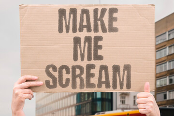 "Make me scream" Requesting loud vocal response. LOUD. VOCAL. SCREAMING. INTENSE. ORGASMIC. © AndriiKoval