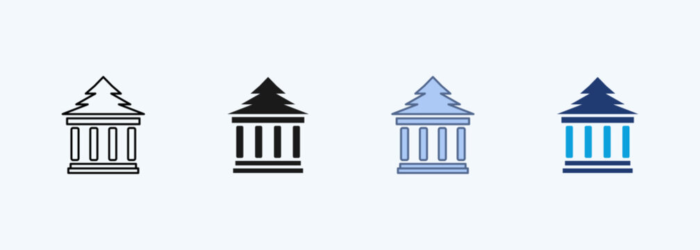 Temple Multiple Style Icon Collection