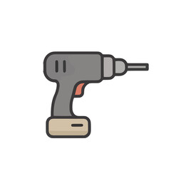 Drill isolated on transparent background © dong