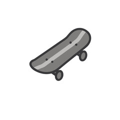 Skateboard icon isolated on transparent background © asep