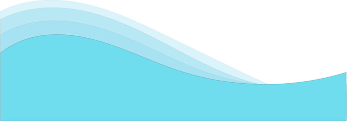 Obraz premium Abstract Blue Wave Background with Flowing Curves, Dynamic Lines, Soft Light and Modern Vector Design for Wallpaper, Web, Business and Creative Backdrop