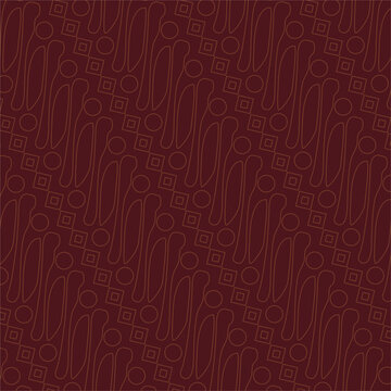 Indonesian Batik Parang
