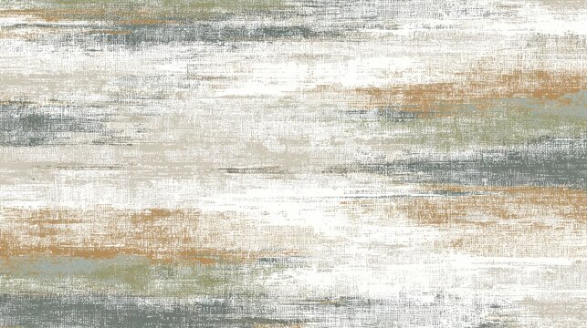 Seamless vector pattern with natural linen texture, subtle jacquard weave effect, soft washed finish, muted earthy tones, ideal for sportswear fabric printing