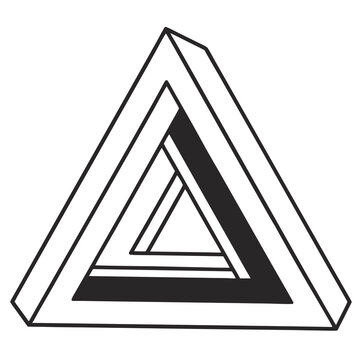 triangle vector illustration