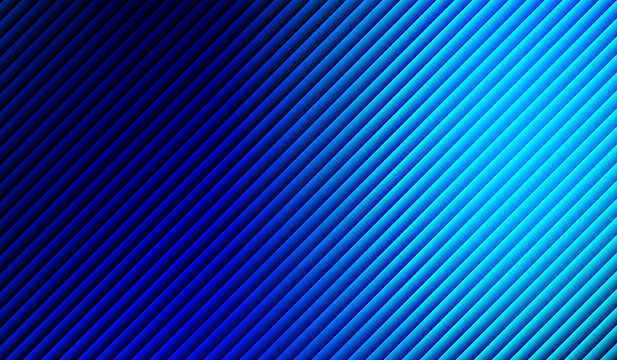 Abstract background featuring diagonal lines with blue gradient lighting geometric pattern light effect modern texture neon glow