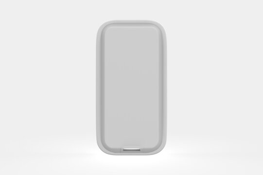 Portable Magnetic Heating Hand Warmer. 3d illustration