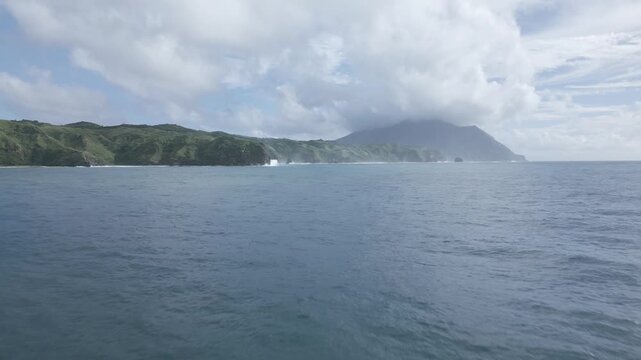 Dramatic Mountains Meet The Ocean Along Rugged Batanes Coast