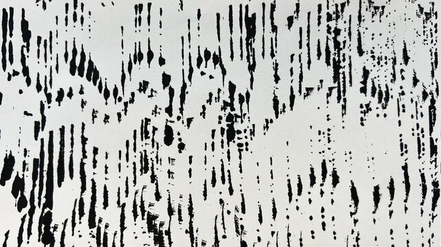 background material with the texture of Japanese washi paper, random dashed stripe pattern drawn in ink, random dashed-line background illustration