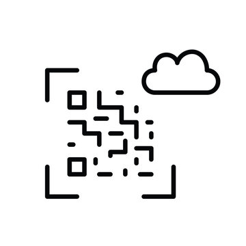 Instant cloud synchronization, rapid data migration. Pixel perfect, editable stroke vector icon