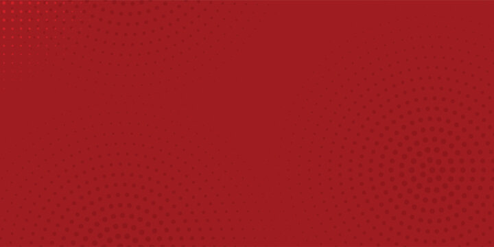 Red Halftone Dot Pattern Abstract Background for Modern Design background with line curve design