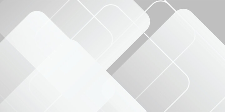 Minimal White Geometric Background Template for Business and Promotion