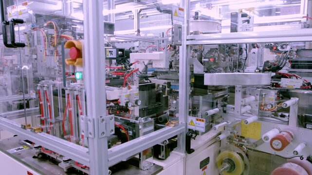 Mobile Phone Touch Monitor Production Line.
Manufacturing production line of touch panel monitor screen for mobile phone.
