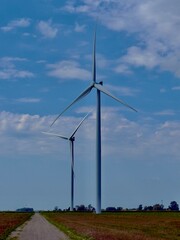 wind turbine in the field © GRAYSON
